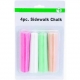 4 Pack Sidewalk Chalk